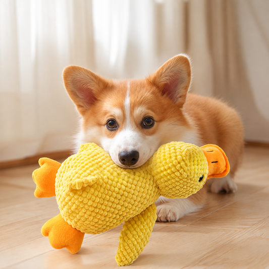 Interactive Plush Dog Toy for Boredom Relief