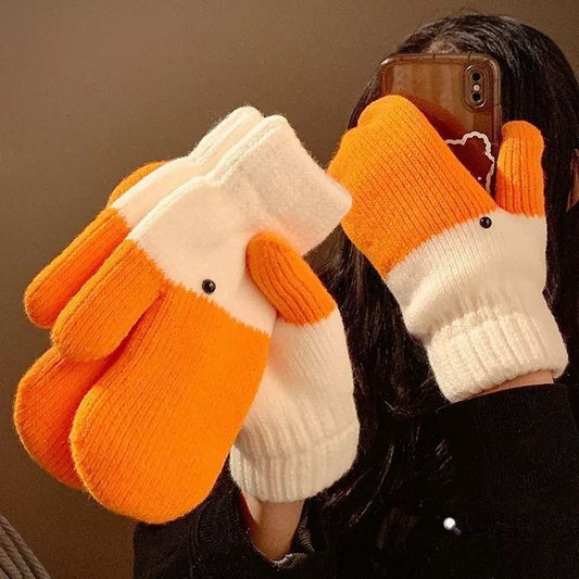 Silly Goose Mittens