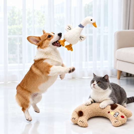 Plush Pet Toys – Cute Chew & Cuddle Companions