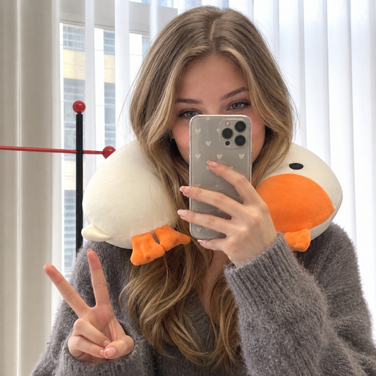 Cute Goose Memory Foam Travel Pillow