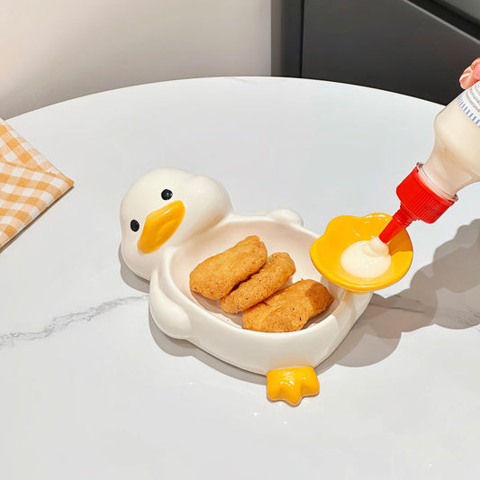 Cute Duck French Fry Bowl 🐥🍟
