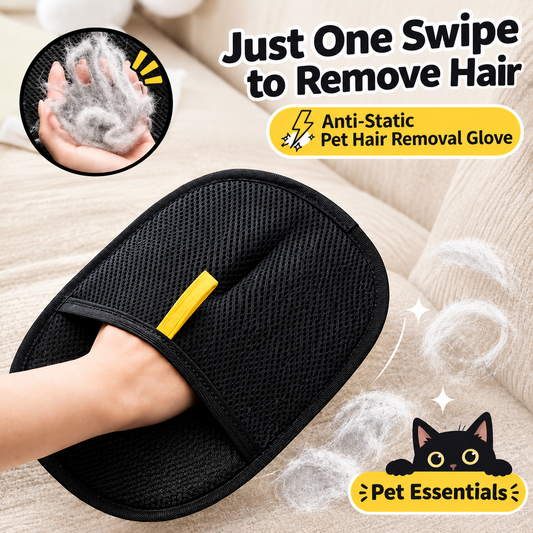 Anti-Static Pet Hair Removal Glove