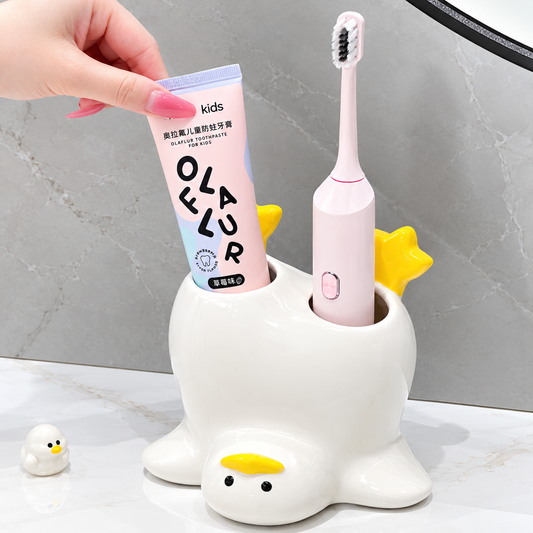 Funny Duck Toothbrush Holder