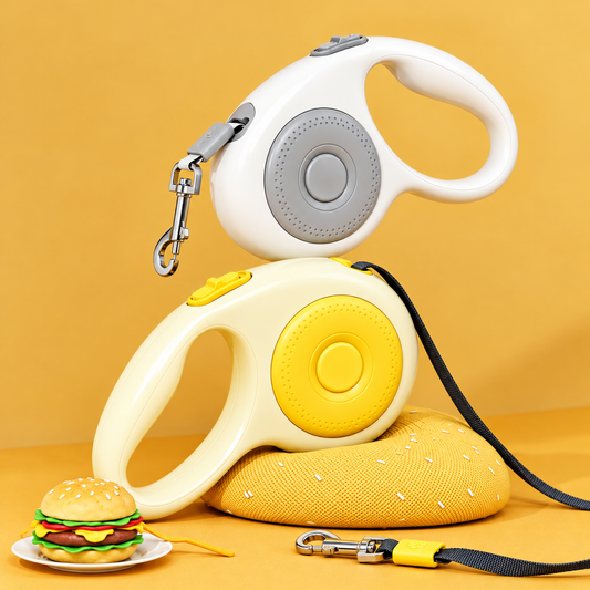 Cute Hamburger Dog Leash – Fun Pet Walking Accessory
